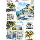 Ehobici Sulu Transfer Kağıdı 25X35CM ST-2220 - Çok Renkli