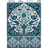 Ehobici Sulu Transfer Kağıdı 25X35CM ST-2238 - Çok Renkli