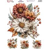 Ehobici Sulu Transfer Kağıdı 25X35CM ST-2247 - Çok Renkli