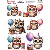 Ehobici Sulu Transfer Kağıdı 25X35CM ST-276 - Çok Renkli