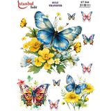 Ehobici Sulu Transfer Kağıdı 25X35CM ST-544 - Çok Renkli