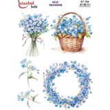 Ehobici Sulu Transfer Kağıdı 25X35CM ST-754 - Çok Renkli