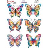 Ehobici Sulu Transfer Kağıdı 25X35CM ST-772 - Çok Renkli