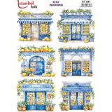 Ehobici Sulu Transfer Kağıdı 25X35CM ST-841 - Çok Renkli