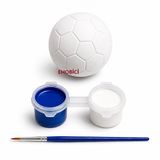 Ehobici Taş Boyama Seti Futbol Topu 2 Renk Akrilik Boya 5ml + Fırça