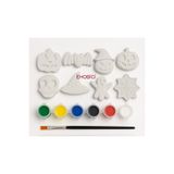 ehobici Taş Boyama Seti Halloween 6 Renk Akrilik Boya 5ml + Fırça
