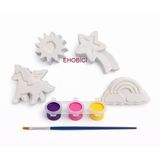 Ehobici Taş Boyama Seti My Little Pony 3 Renk Akrilik Boya 5ml + Fırça