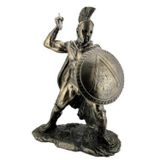 Ehobim Veronese Mızrak Atan Sparta Kralı Leonidas Figürü 52 Cm
