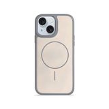 Ehr. iPhone 11 ile Uyumlu MagSafe Wireless Şarj Özellikli Kılıf, Kamera Korumalı, Yumuşak Dokulu Darbe Emici Premium Arka Kapak (Gri, iPhone 11)
