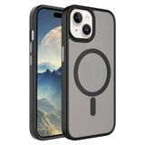 Ehr. iPhone 14/13 için Manyetik Kılıf [MagSafe ile Tam Uyumlu] [Askeri Sınıf Düşme Koruması] Yarı Saydam Arkası Mat Darbeye Karşı Dayanıklı Silikon Kamera Korumalı Telefon Kılıfı