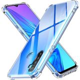 Ehr. Realme 5i / 6i Uyumlu Darbe Önleyici Sararmaya Dayanıklı Airbag Korumalı Ultra Slim TPU Şeffaf Silikon Kılıf (Şeffaf, Realme 5i / 6i)
