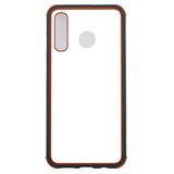Ehr. Samsung Galaxy A10S Uyumlu Köşe Korumalı Yanları Renkli Arkası Şeffaf Silikon Kılıf (Yeşil, Samsung Galaxy A10S)