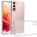 Ehr. Samsung Galaxy S21 Plus Uyumlu Kamera Korumalı Darbe Önleyici Ultra Slim TPU Şeffaf Silikon Kılıf (Şeffaf, Samsung Galaxy S21 Plus)