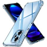 Ehr. Xiaomi Redmi Note 12 Pro 5G Uyumlu Darbe Önleyici Sararmaya Dayanıklı Airbag Korumalı Ultra Slim TPU Şeffaf Silikon Kılıf (Şeffaf, Xiaomi Redmi Note 12 Pro 5G)