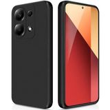 Ehr. Xiaomi Redmi Note 13 Pro 4G ile Uyumlu Lansman Kılıf, İçi Kadife Silikon, Kamera Çıkıntılı Koruyucu, Leke Tutmaz ve Darbe Emici Şık Kapak (Siyah, Xiaomi Redmi Note 13 Pro 4G / Poco M6 Pro)