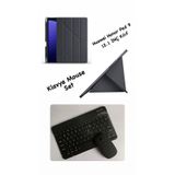 EHZ TEKNOLOJİ Huawei Honor Pad 9 “12.1 İNÇ” Uyumlu Bluetooth Klavye Mouse + Standlı Tablet Kılıf