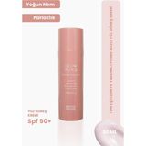 Eighth Color Glow Block SPF 50+ Yüz Güneş Kremi 50 ml – Pembe Bazlı, Ton Eşitleyici, Hassas Ciltler İçin Geniş Spektrumlu Koruma