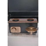 Eilo Luxe Çalar Radyo Müzik Kutusu Nostaljik Hoparlör Speaker - AA002C-67YL91 - Çok Renkli