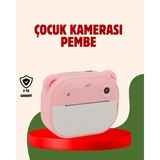 Eilo Luxe Çocuklar Için Şipşak Yazıcı Kamera 24MP Hd Çift Lensli Termal Baskılı - AA002C-67U7I2 - Çok Renkli