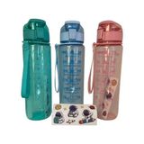 Eilo Luxe Motivasyon Su Matarası 1 Litre - belirtilmemiş - 1 lt - Çok Renkli