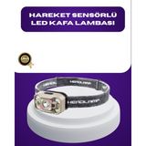 Eilo Luxe Wave Sensörlü LED Kafa Lambası Şarjlı Ayarlanabilir Işık - AA002C-67S1I4 - Çok Renkli