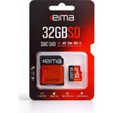 Eima 32GB Sd Kart | Sdhc, Adaptörlü, Yüksek Performanslı Hafıza Kartı