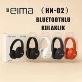 Eima Hn-02 Bluetooth Kablosuz Kulak Üstü Kulaklık Tf Kart Aux Fm - Siyah