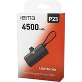EIMA P23 Lightning Mini Powerbank 4500 mAh | Taşınabilir Hızlı Şarj - Pembe