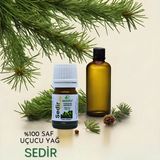 Ein Natur Sedir Uçucu Yağı, 5 ml, %100 saf, Cedrus atlantica essential oil