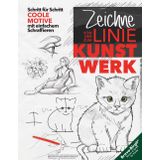 Einfach Zeichnen lernen – Schritt-für-Schritt Zeichenbuch mit coolen Motiven: Klare Linien & einfache Schraffuren für schöne Bleistiftzeichnungen – schnell umsetzbar, ohne Vorkenntnisse.
