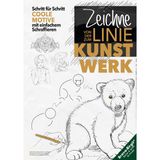 Einfach Zeichnen lernen und üben | auch Anfänger: Zeichenbuch zum Zeichnen lernen mit Bleistift, Schritt Anleitungen und einfachem Schraffieren