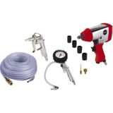 Einhell 10 Parça Kompresör 260/2 Havalı Set Havalı Aksesuarları
