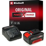 Einhell 18 V Power X-Change Başlangıç Kiti 4.0 Ah Akü ve Hızlı Şarj Cihazı Profesyonel Kullanım - Siyah