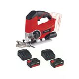 Einhell 4321209 TC-JS 18 LI Solo Dekupaj Testere ve 2x4.0 Ah Şarj Cihazı