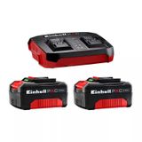 Einhell 4512112 18V 2x4.0 Ah PXC Twincharger Kit Akü ve Şarj Cihazı
