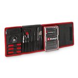 Einhell 84 Parça Hassas ve Elektronik tamir Seti (hassas uçlar ve lokmalar, tornavida ucu tutucusu, esnek şaft uzatması, topraklama aparatı, plastik açma aparatı) - 49115050
