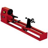 Einhell Ahşap Torna TC-WW 1000/1 (350 W, maks. tornalama çapı 280 mm, mil dönüş hızı: 890/1260/1760/2600 dev/dk, punta ve mil ucu dahil, tahrik aynası ve düz tabla ile birlikte) - 4312110