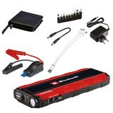 Einhell Akü Takviye-Powerbank CE-JS 18/1 (12 V, takviye, güç bankası, LiPo pil 3x6000 mAh, LED şarj durumu göstergesi, LED lamba, 12V/300A takviye, USB Micro/Mini/Type C dahil) - 1091531