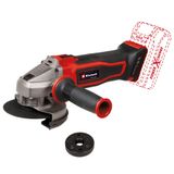 Einhell Akülü Avuç Taşlama Makinesi TE-AG 18/115 Q Li-Solo 4431165 | PXC | 18 V | ∅ 115 mm | 28 mm kesme derinliği | hızlı sabitleme somunu | aletsiz disk değişimi | akü hariç