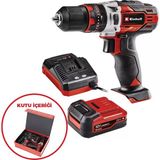 Einhell Akülü Darbeli Vidalama 12 V 2 Ah Li-ion Akü ile Ergonomik Tasarım ve Hızlı Şarj Süresi