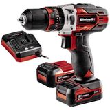Einhell Akülü Darbeli Vidalama TE-CD 12/1 Li-i (2x2.0 Ah) (Li-ion, 12 V, 22 tork ayarı, 2 vitesli şanzıman, darbeli delme fonksiyonu, LED, 2x 2.0 Ah akü ve 45 dak. şarj cihazı dahil) - 4513890