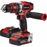 Einhell Akülü Darbeli Vidalama TE-CD 18/48 Li-i Kit Power X-Change (18 V, 48 Nm, darbeli delme fonksiyonu, 13 mm mandren, 2 vites, çanta, 2x 2,0 Ah akü + şarj cihazı dahildir) - 4513935