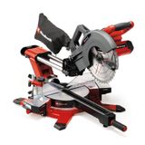 Einhell Akülü Gönye Testere TE-SM 36/10 L Li-Solo Power X-Change (36 V, 254 mm testere bıçağı, 3800 dev/dak, pürüzsüz kayma fonksiyonu, kesme çizgisi lazeri)