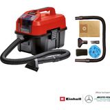 Einhell Akülü Islak/Kuru Süpürge TE-VC 18/10 Li-Solo Power X-Change (10 L tank, 2 m hortum, dar aralık/fırça başlığı, döşeme/genel başlık dahil, akü dahil değildir) - 2347160 - 10'lu