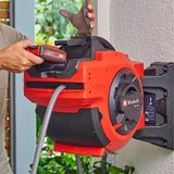 Einhell Akülü Otomatik Hortum Makarası Duvara Monte Bahçe Sulama Sistemi Hortumsuz Solo Model
