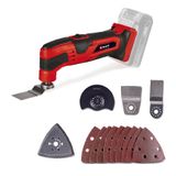 Einhell Akülü Raspalama Makinesi TC-MG 18 Li-Solo 4465170 | PXC | 18 V | 20.000 dev/dk | 3 işlev | manyetik mandren | elektronik hız kontrolü | aksesuarlar | akü hariç