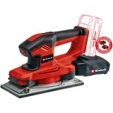 Einhell Akülü Titreşim Zımpara TE-OS 18/230 Li Solo (hız elektroniği, cırt cırtlı sabitleme, alüminyum taban plakası, toz torbası, 3 zımpara kağıdı dahil, akü ve şarj cihazı hariç) - 4460720