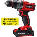 Einhell Akülü Vidalama TE-CD 18/2 Li (1x 2.0 Ah) Power X-Change (18 V, 44 Nm, 10 mm anahtarsız mandren, 20 tork kademesi, 1 adet 2.0 Ah akü ve şarj cihazı dahil) - 4514233
