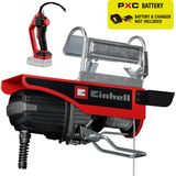 Einhell Akülü Vinç TE-EH 18/250 Li BL Power X-Change (18 V, Kömürsüz, 125 kg yük kapasitesi / makara ile 250 kg, kaldırma yüksekliği 12 m, kaldırma hızı 3,5 m/dk, çelik halat) - 2255161