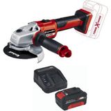 Einhell Axxio 125 mm 2x4.0ah Kömürsüz Akülü Avuç Taşlama